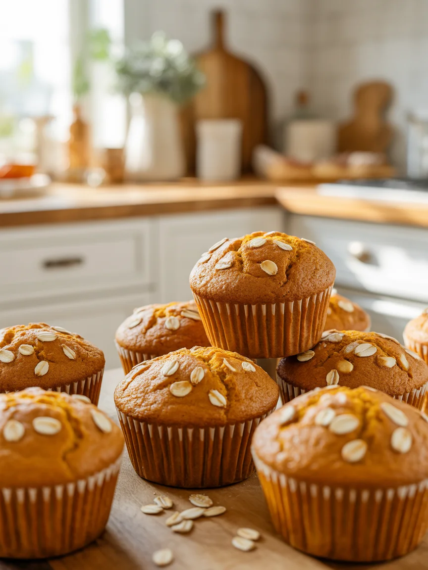 Cozy Up with Homemade Starbucks Pumpkin Cream Cheese Muffins!
