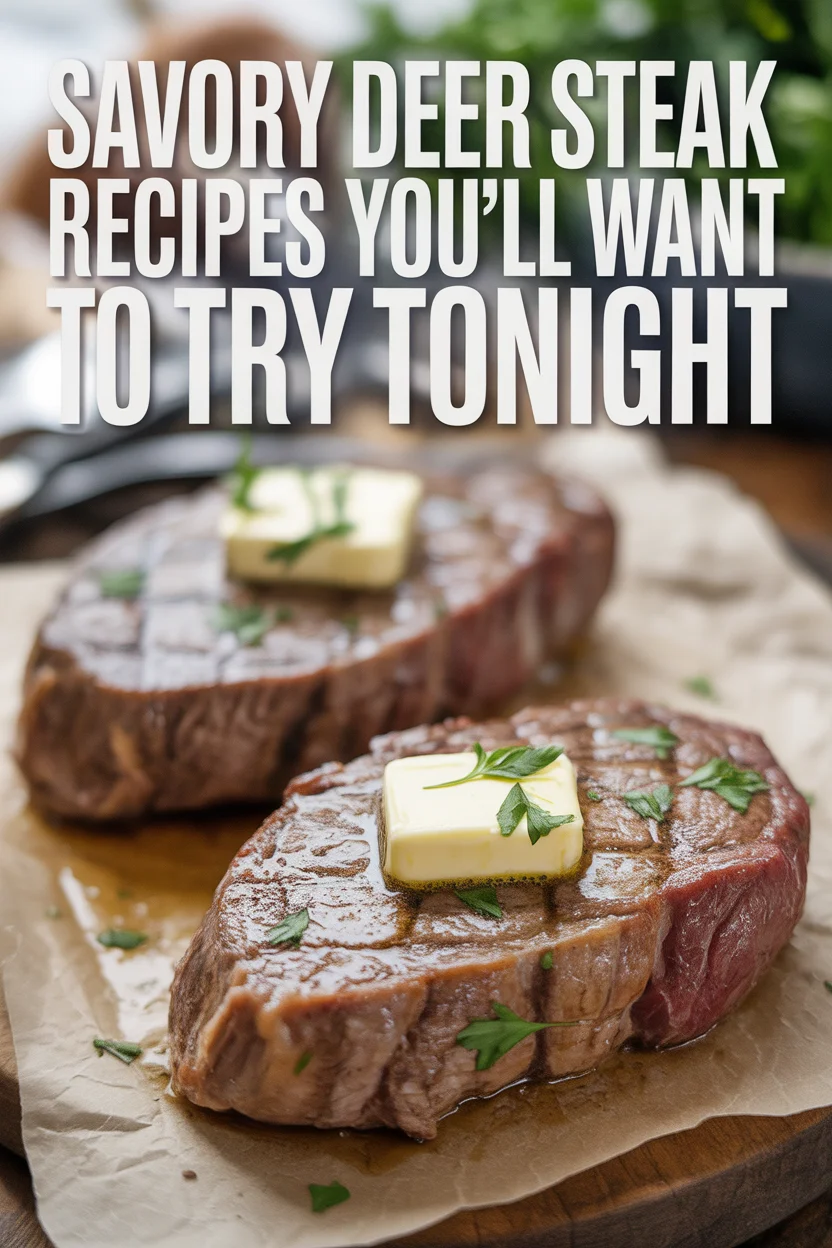 Savory Deer Steak Recipes You’ll Want to Try Tonight