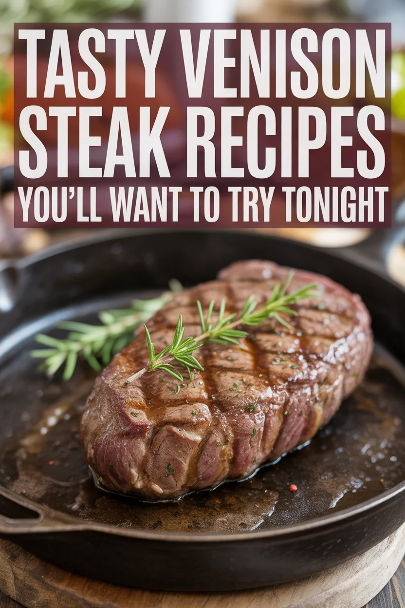 venison steak recipes