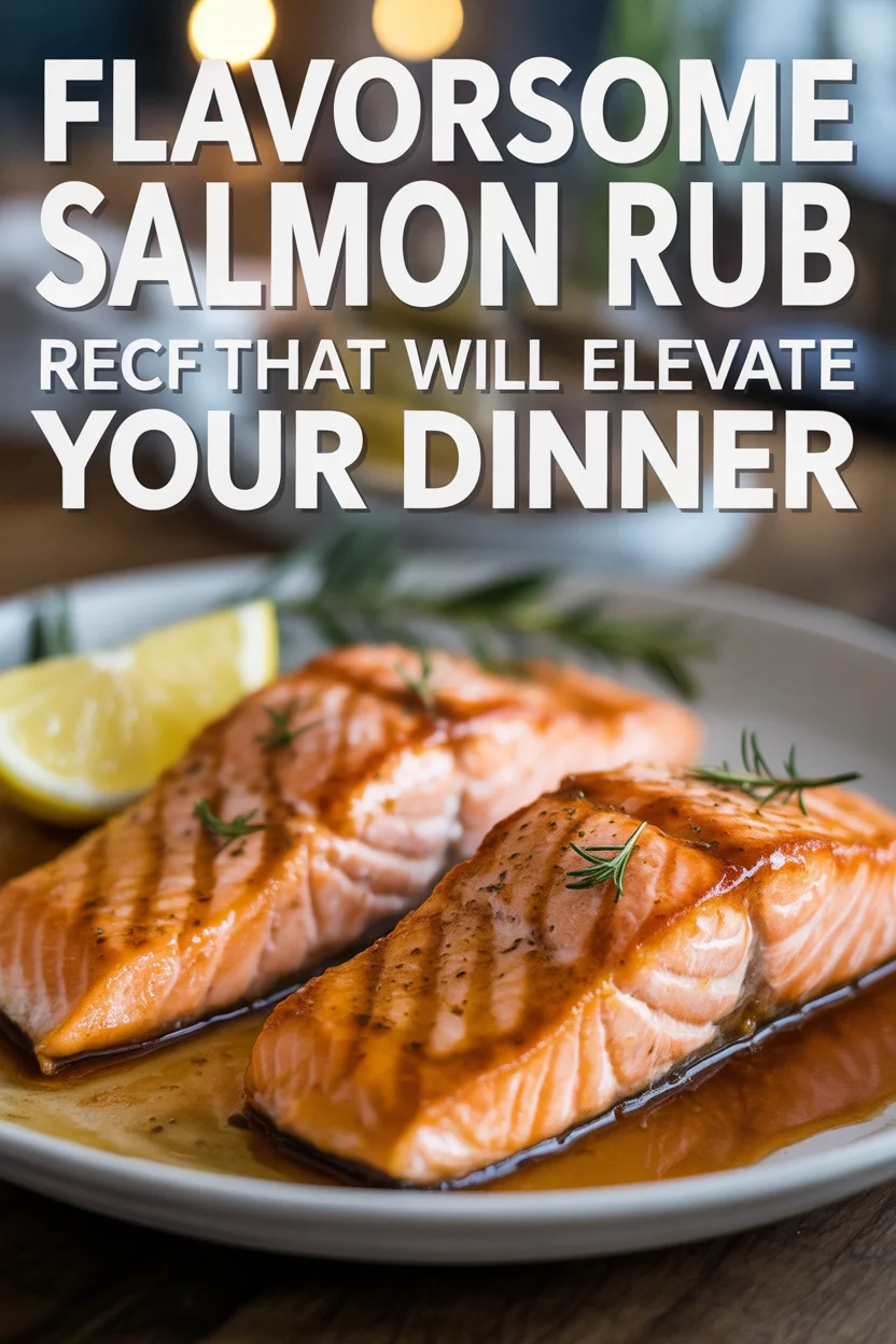 salmon rub recipe