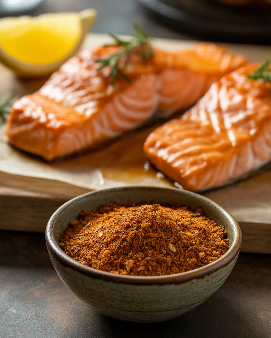salmon rub recipe