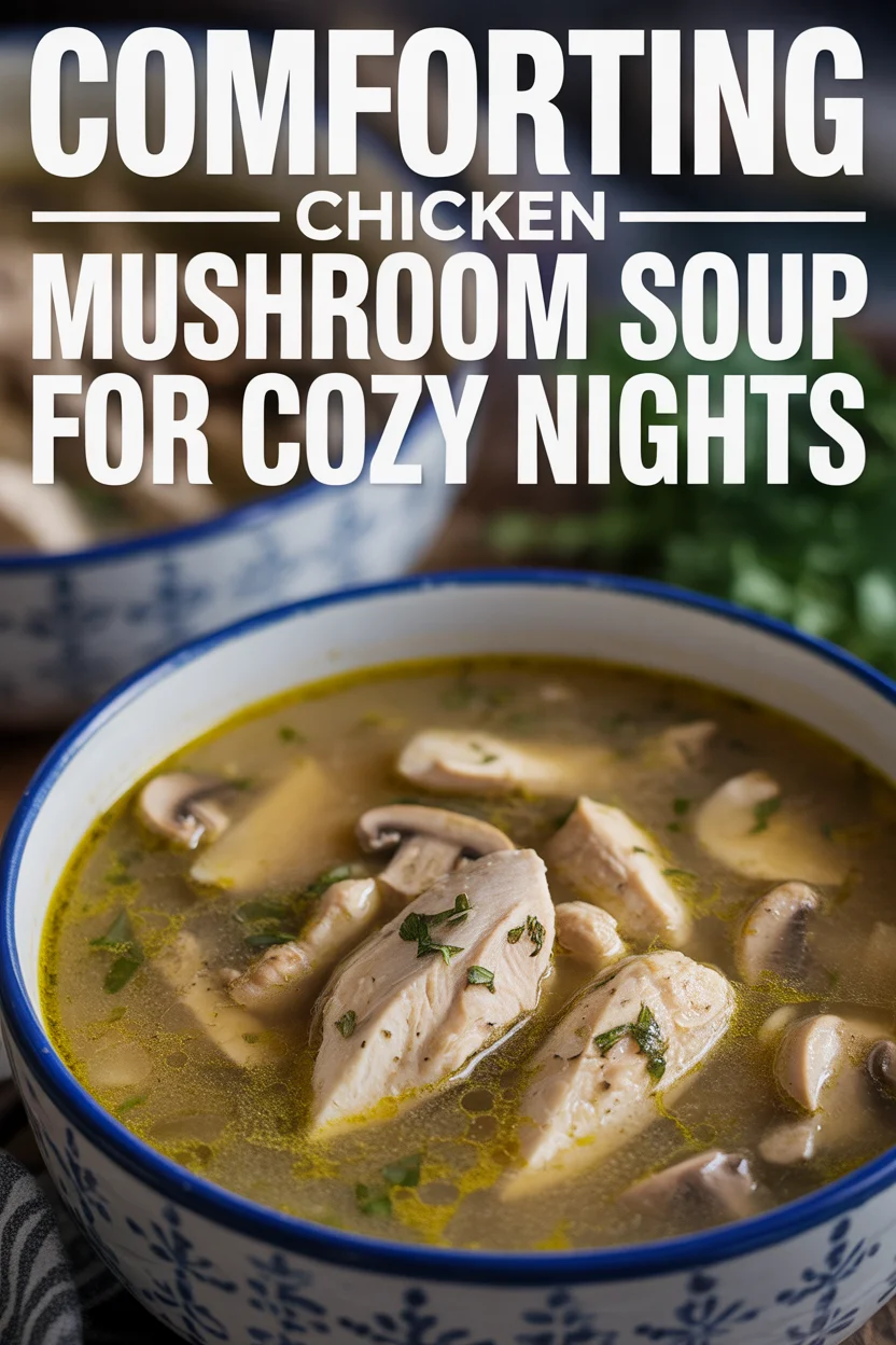 Chicken Mushroom Soup