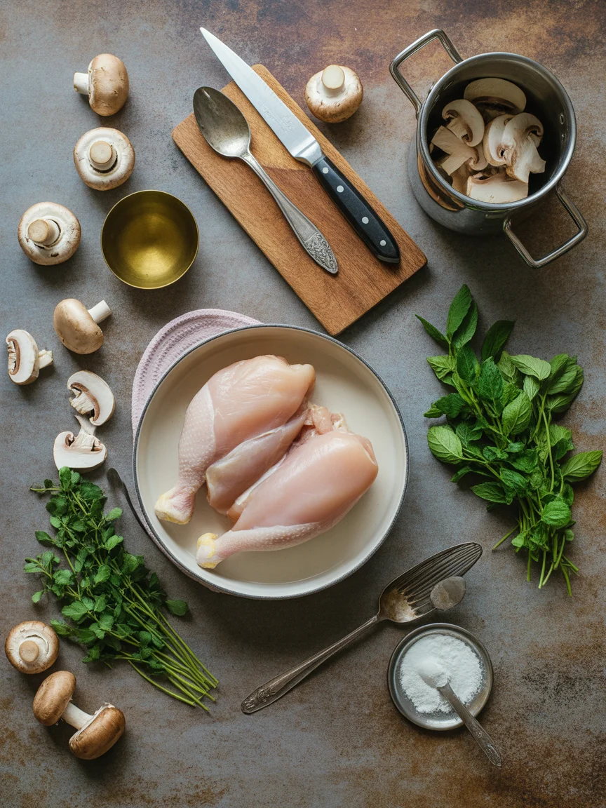 Comforting Chicken Mushroom Soup for Cozy Nights