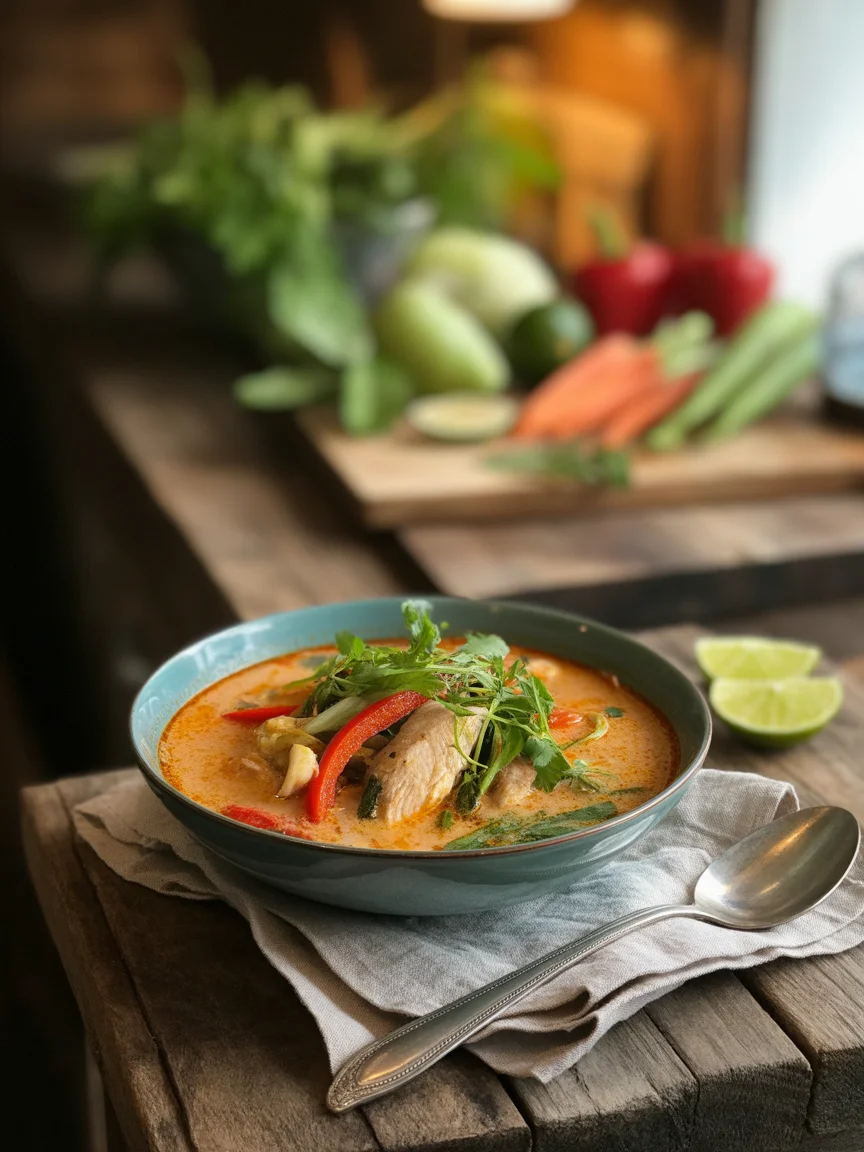 Cozy Up with This Flavorful Thai Chicken Soup Recipe