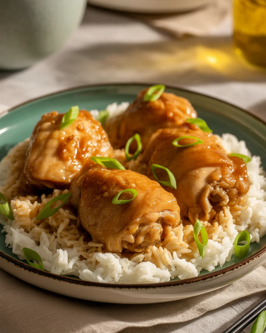Honey Garlic Chicken Thighs