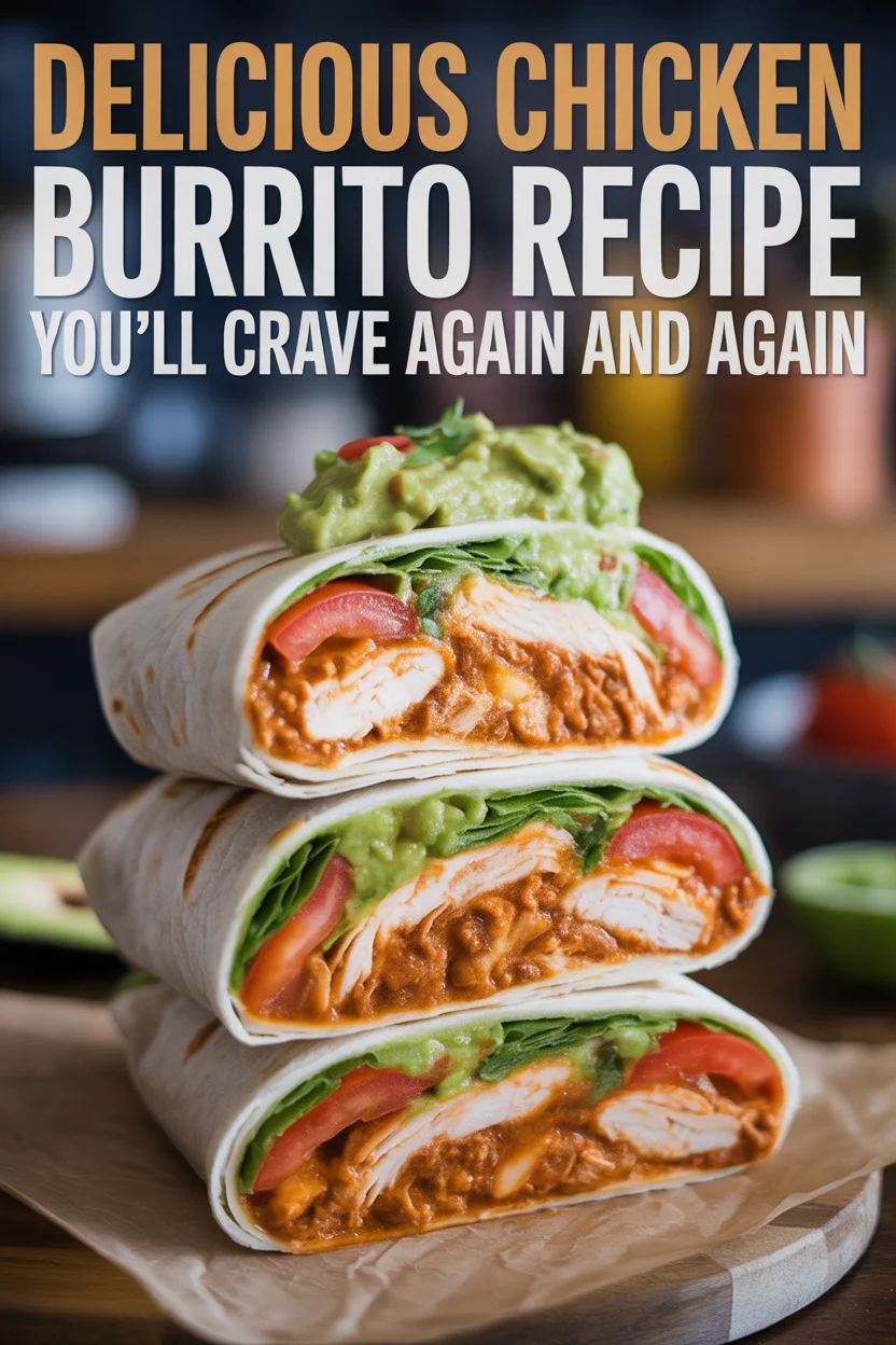 Delicious Chicken Burrito Recipe You’ll Crave Again and Again