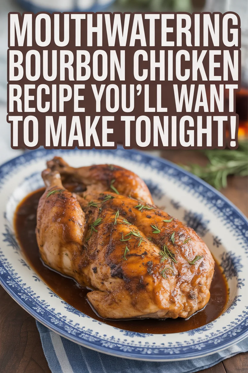 bourbon chicken recipe
