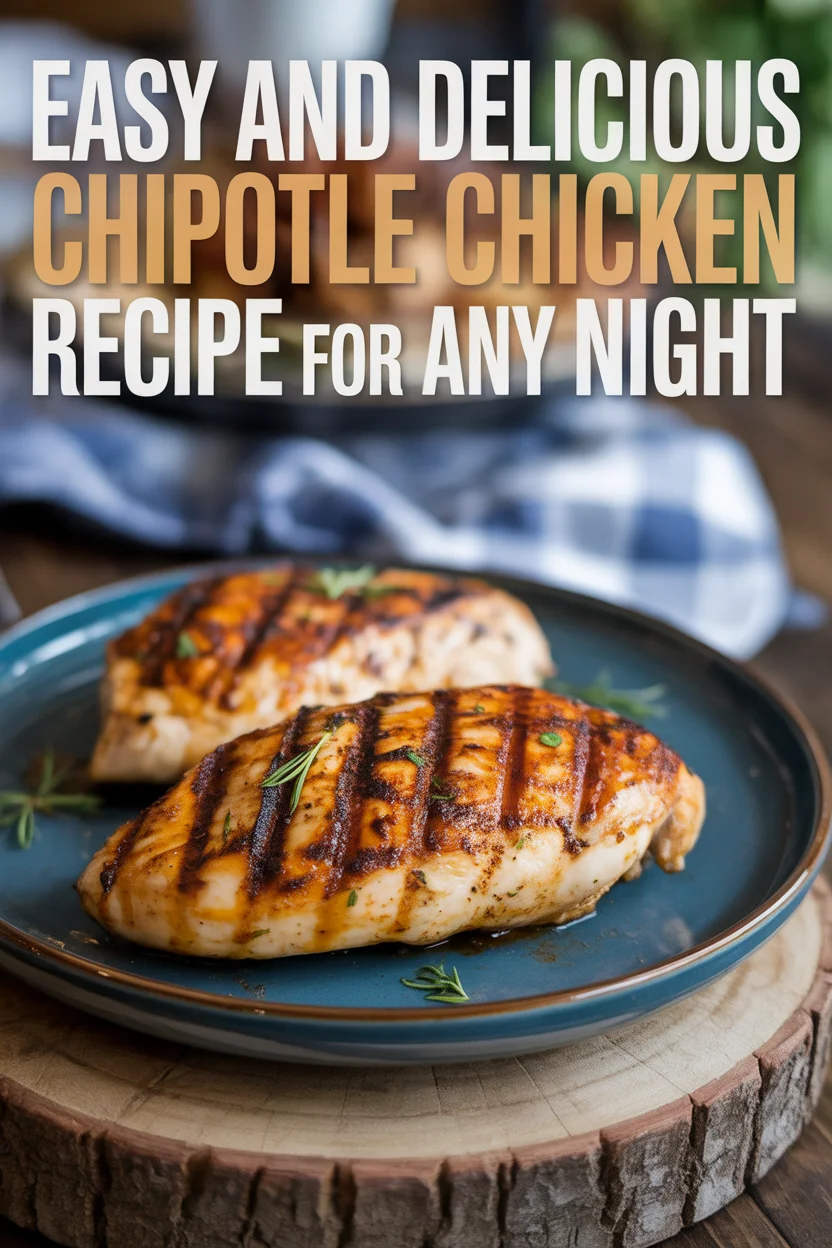 Easy and Delicious Chipotle Chicken Recipe for Any Night