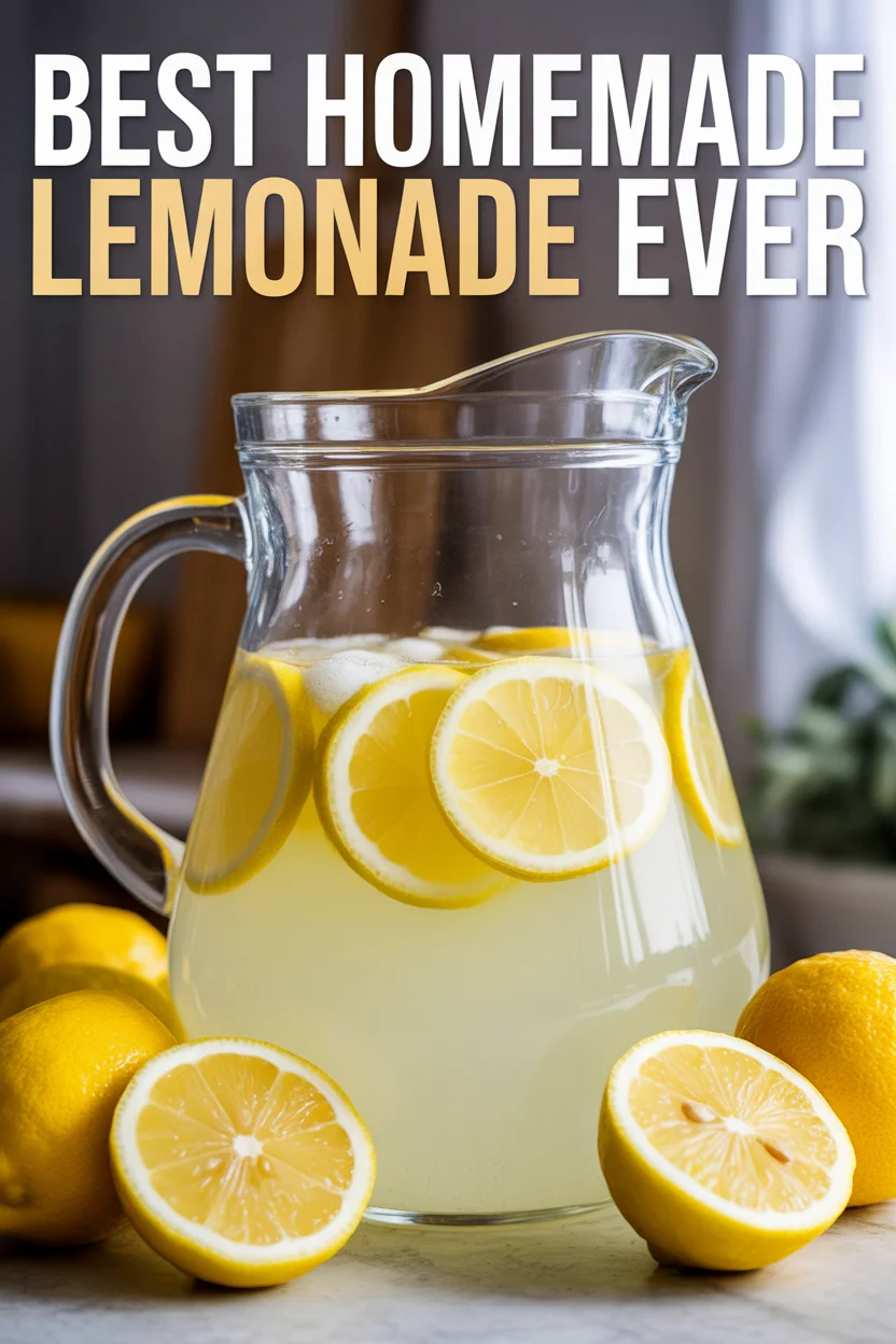 Best Homemade Lemonade Ever