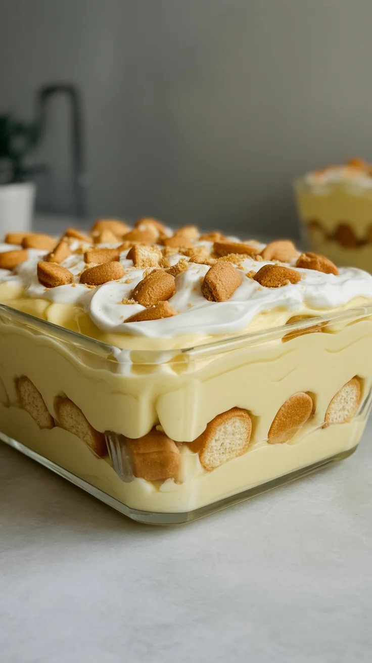Homemade Banana Pudding