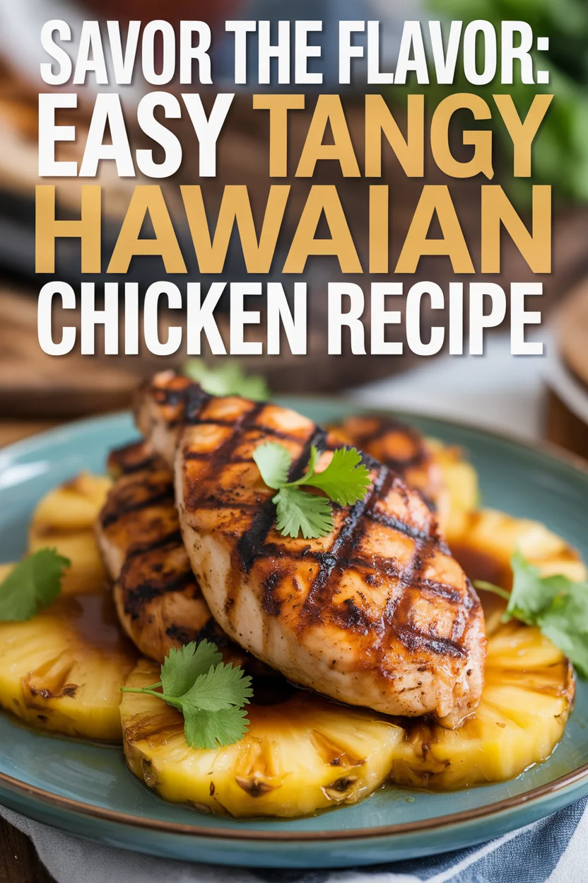 Savor the Flavor: Easy Tangy Hawaiian Chicken Recipe