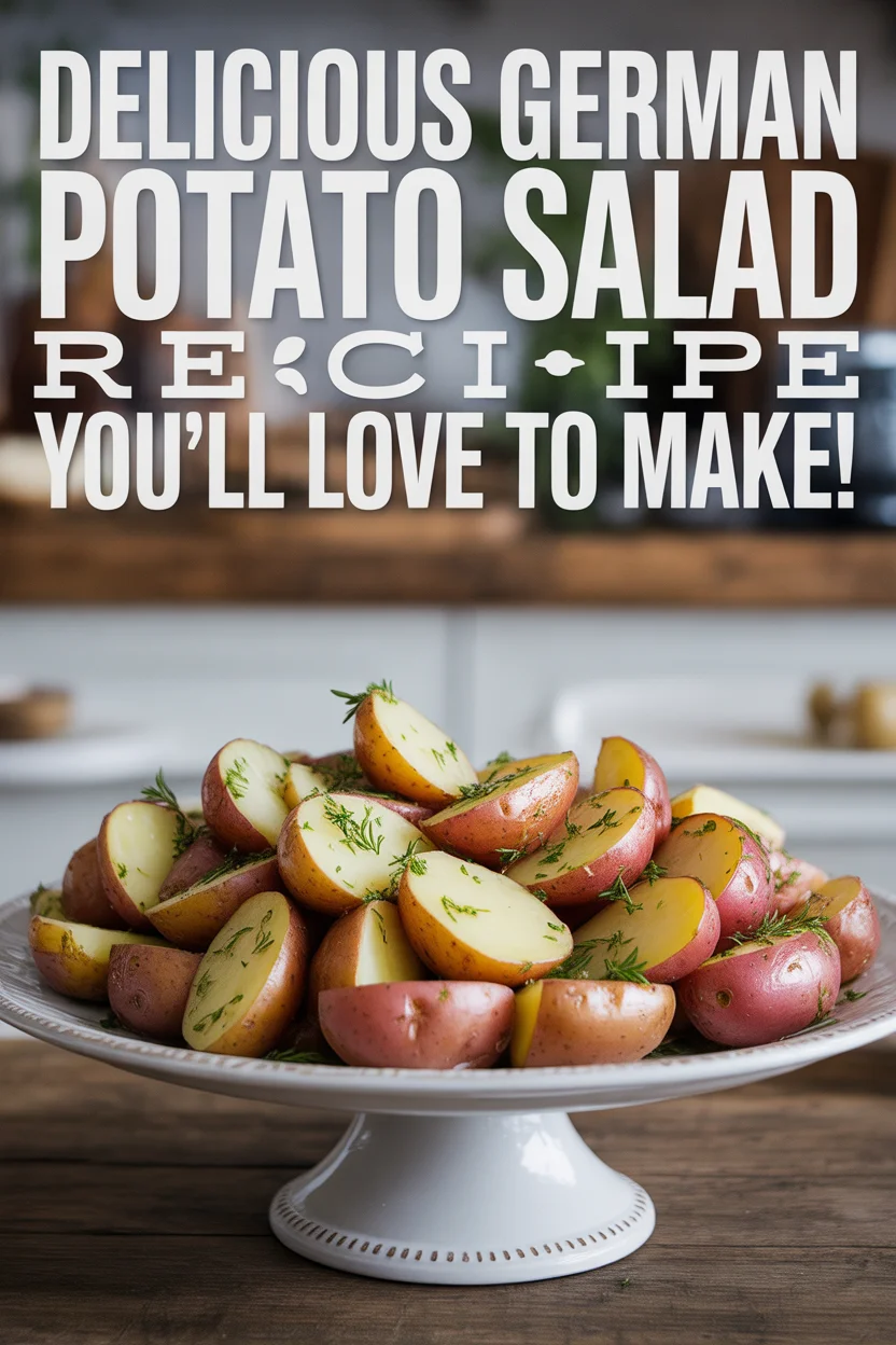 Delicious German Potato Salad Recipe You'll Love to Make!