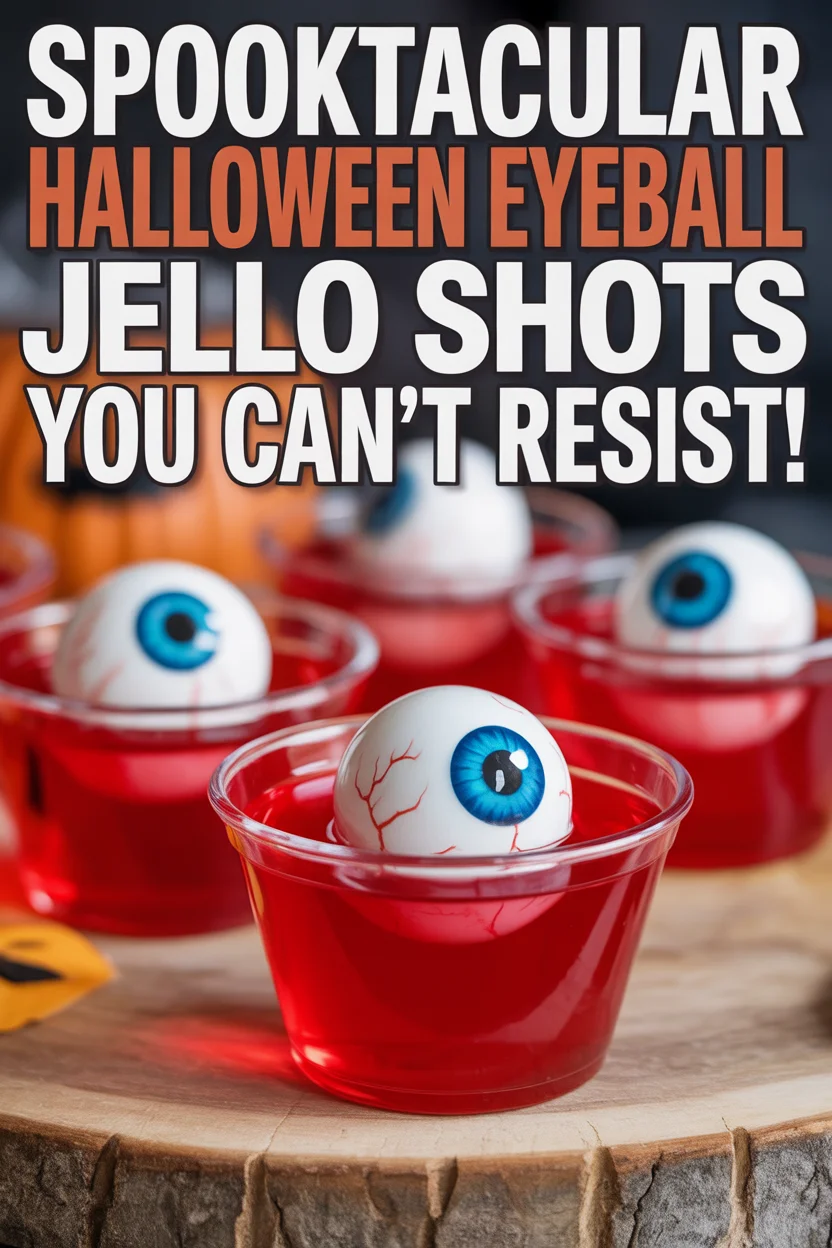 Spooktacular Halloween Eyeball Jello Shots You Can’t Resist!
