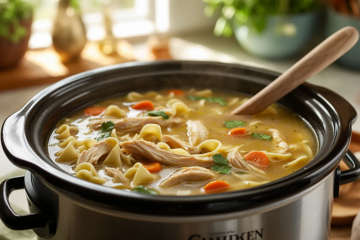 Instant Pot Chicken Noodle Soup