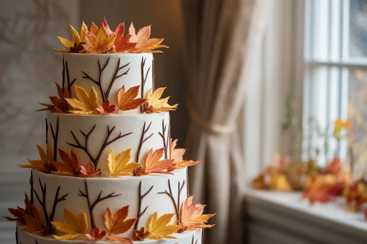 Autumn Cake Decorating 2 Autumn Cake Decorating
