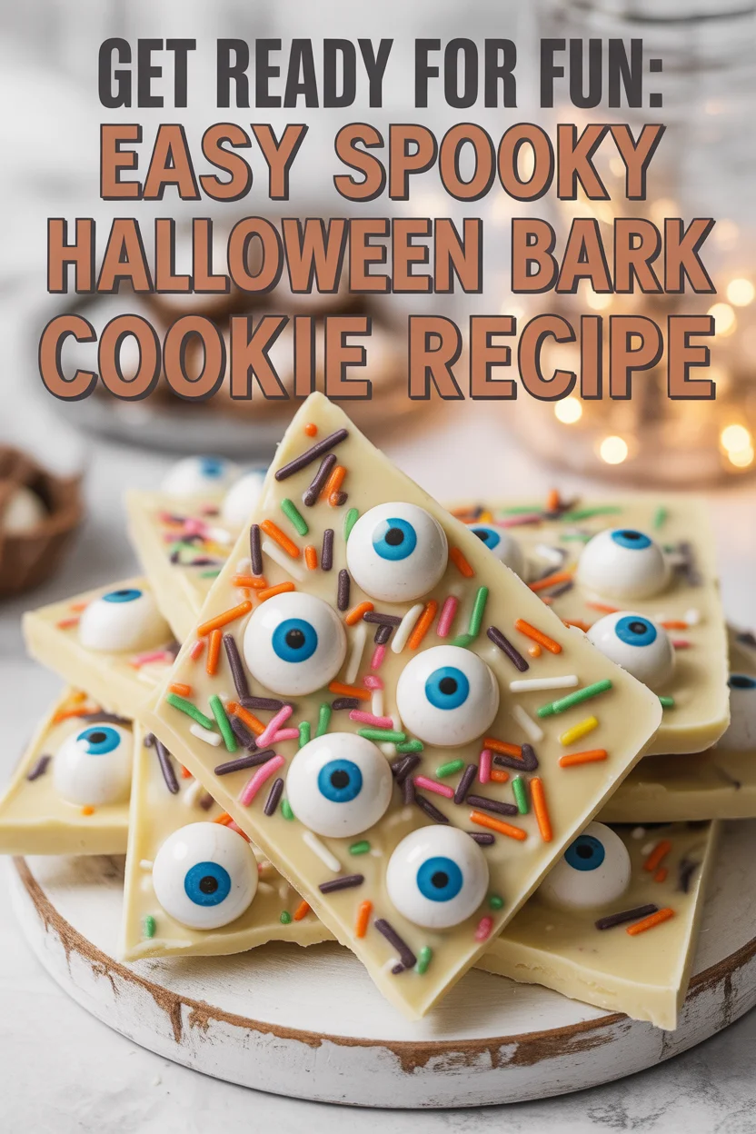 Get Ready for Fun: Easy Spooky Halloween Cookie Bark Recipe