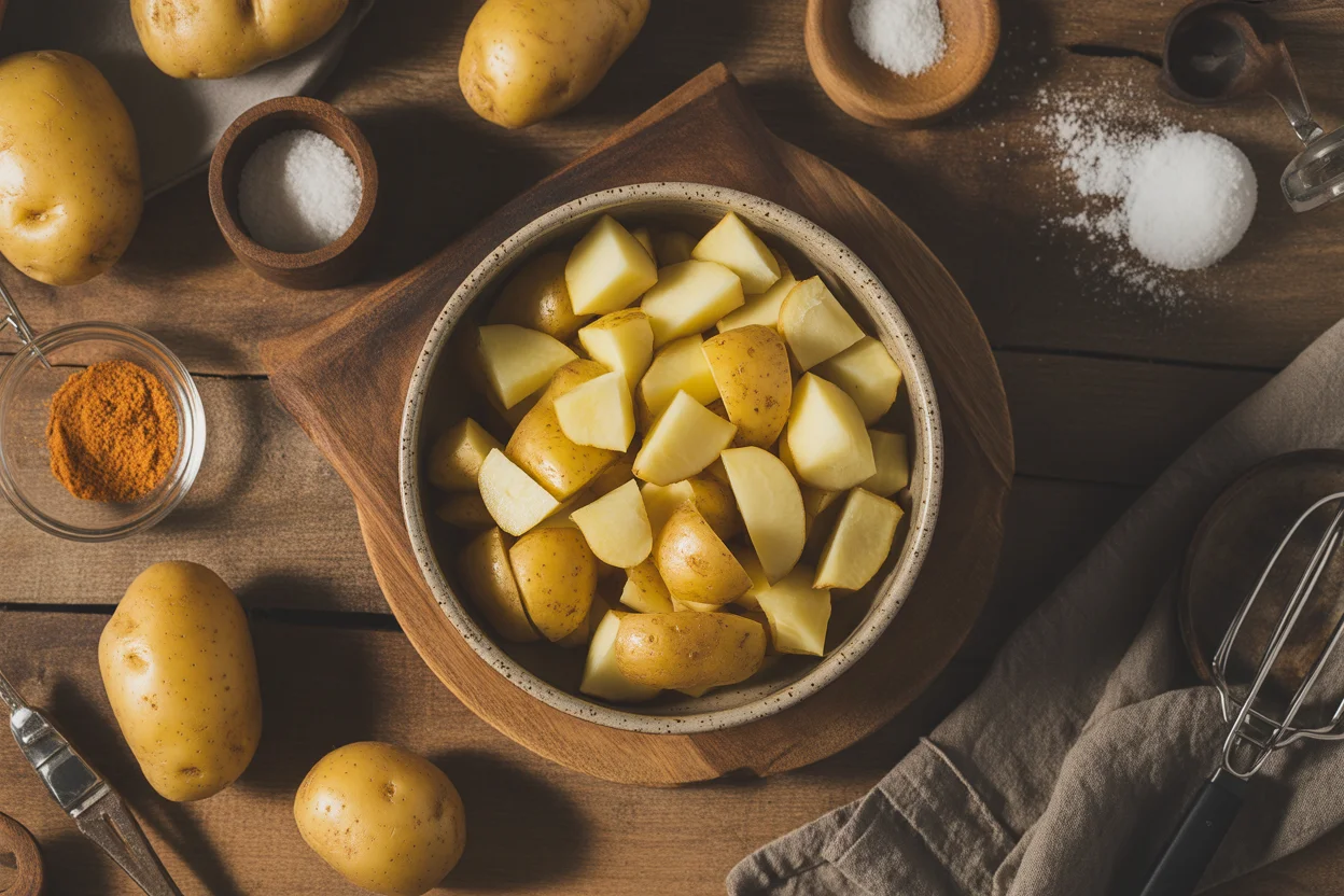 Air Fryer Diced Potatoes