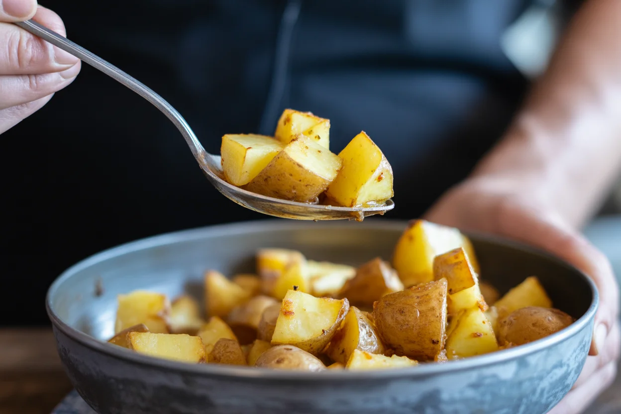 Air Fryer Diced Potatoes