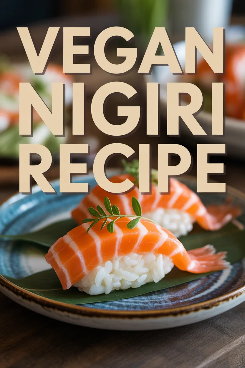 Vegan Nigiri Recipe
