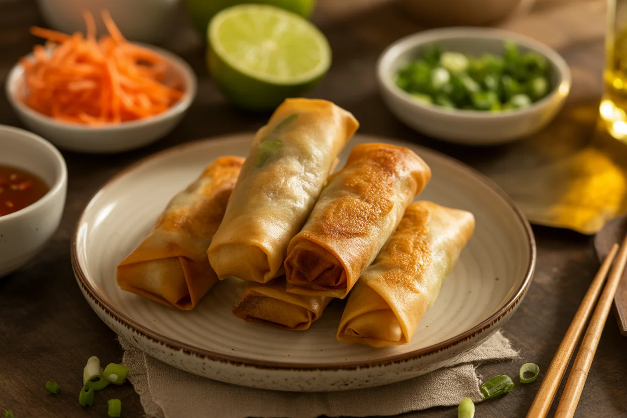 Air Fryer Spring Rolls
