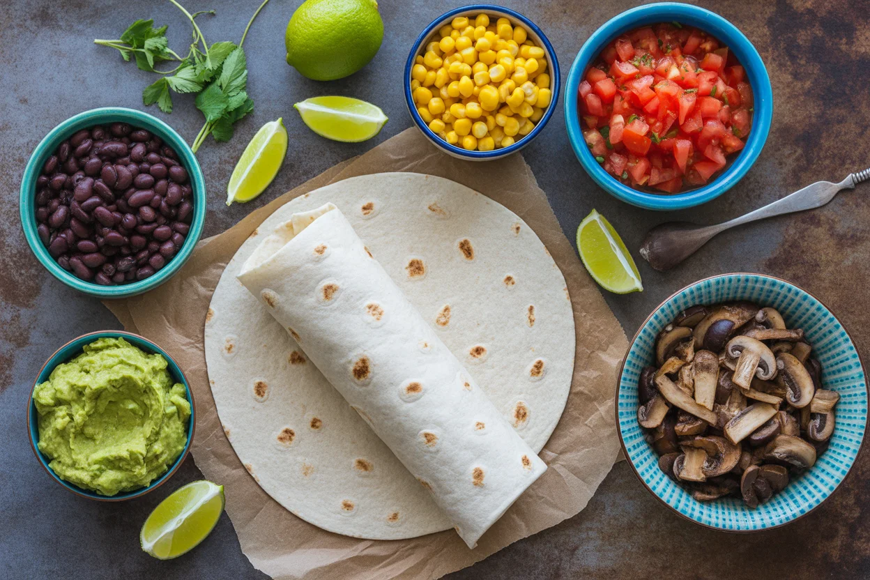Mushroom Burrito
