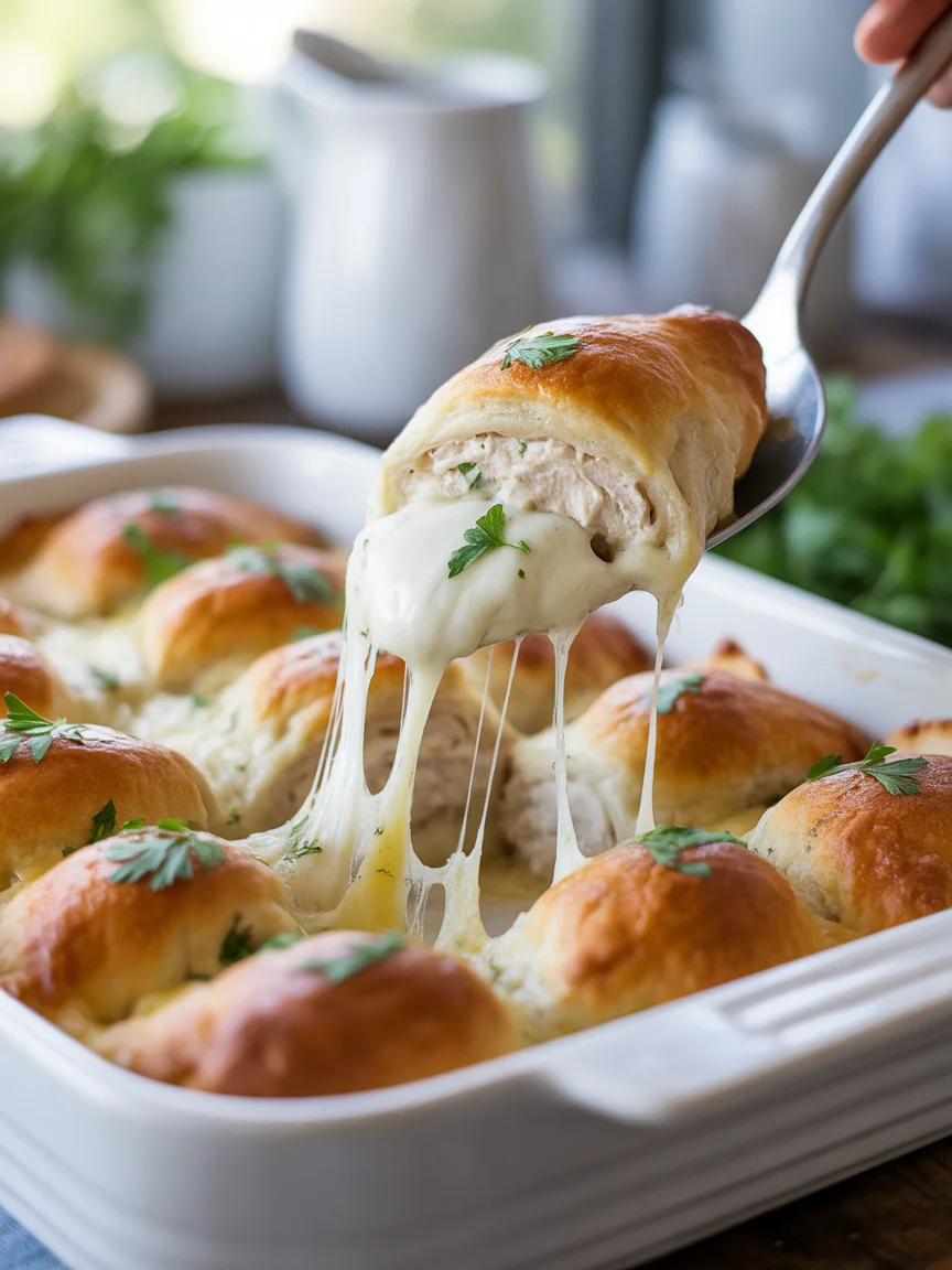 Deliciously Easy Cheesy Chicken Crescent Rolls to Enjoy Tonight