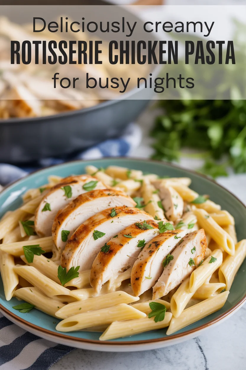 Rotisserie Chicken Pasta