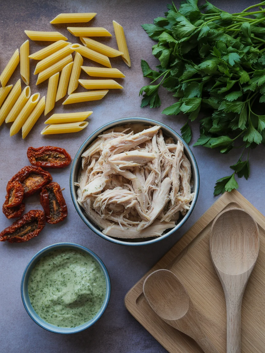 Rotisserie Chicken Pasta