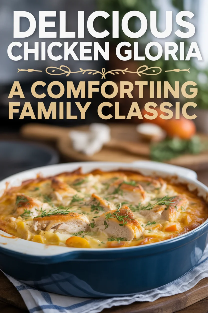 Delicious Chicken Gloria: A Comforting Family Classic