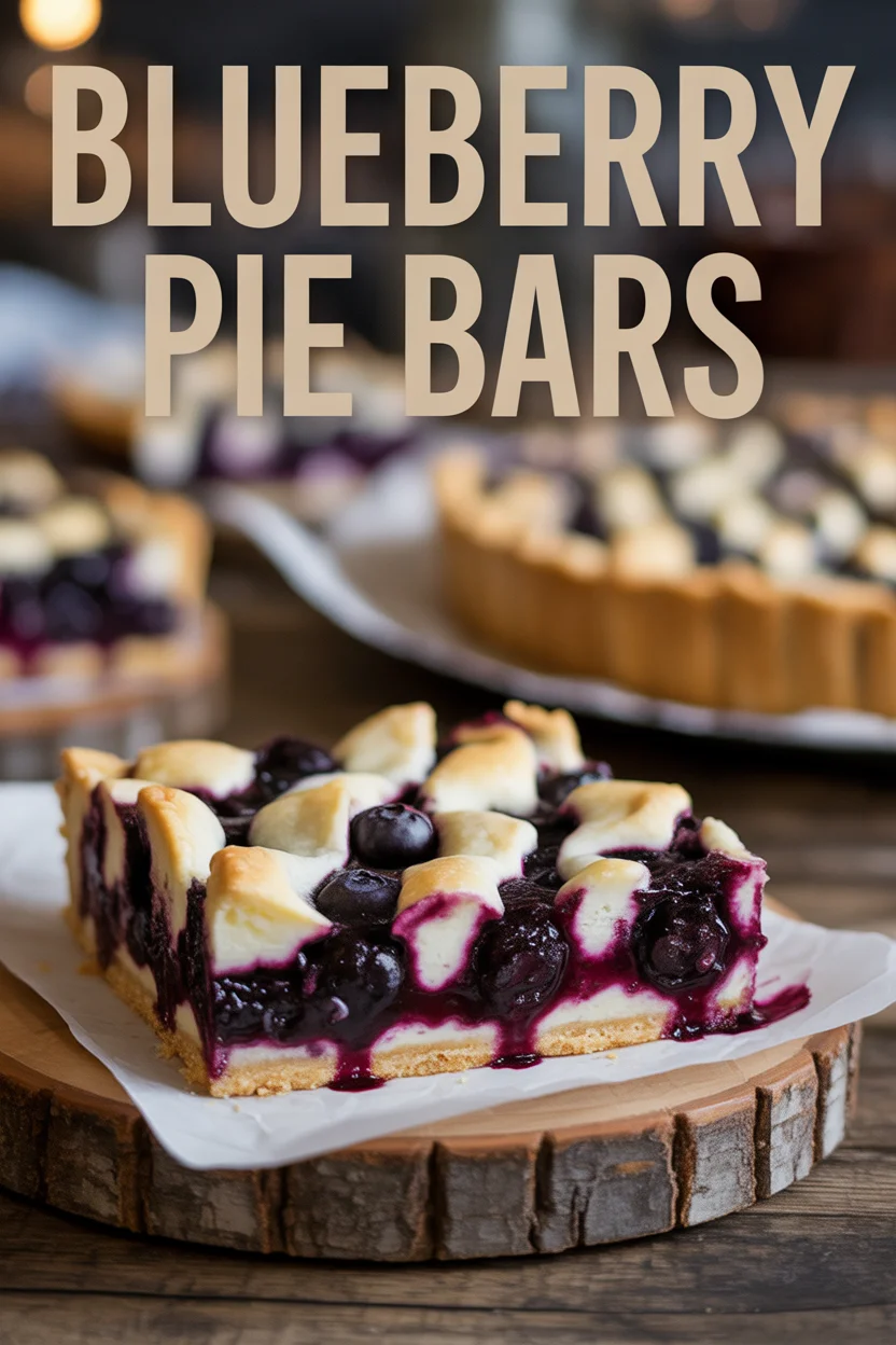 Blueberry Pie Bars Blueberry Pie Bars