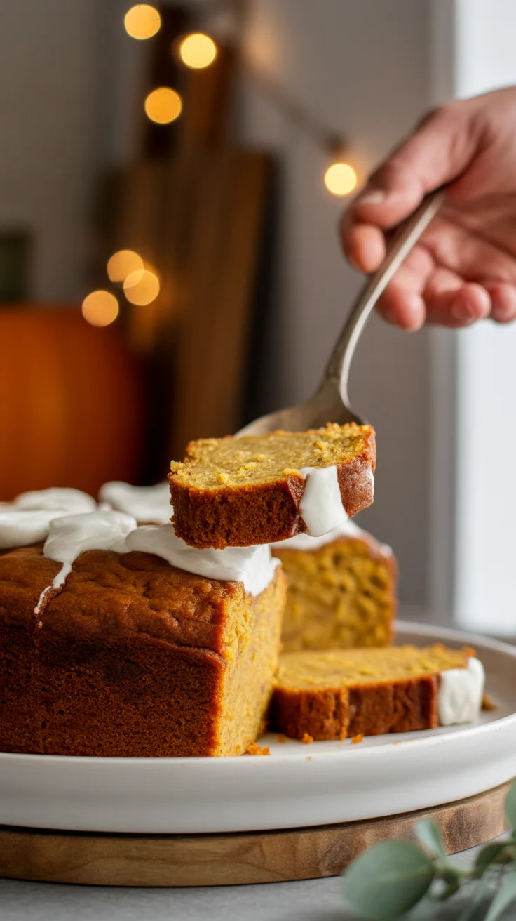 Pumpkin banana bread