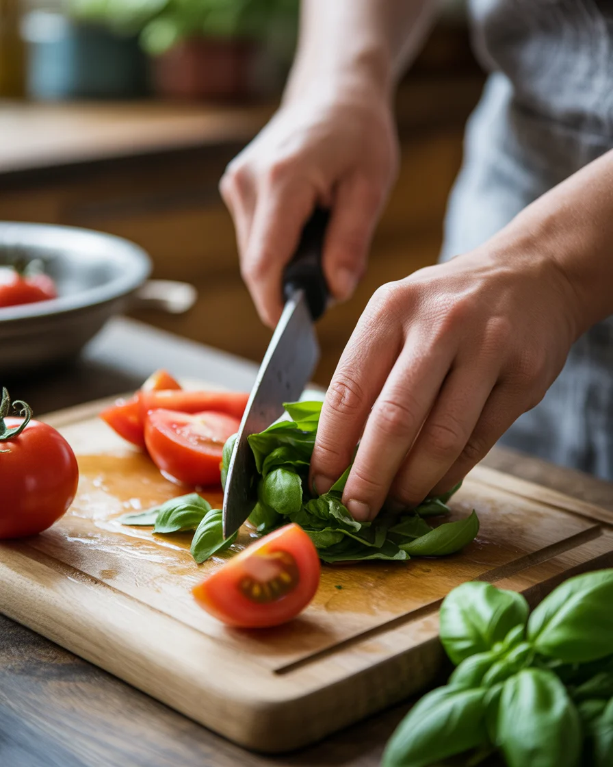Deliciously Simple Roasted Tomato Basil Soup to Savor