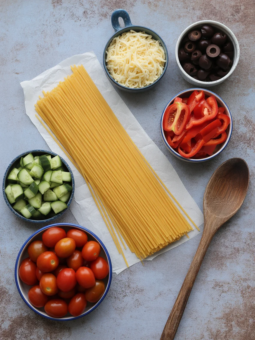 A Delicious California Spaghetti Salad That's Perfect for Any Gathering