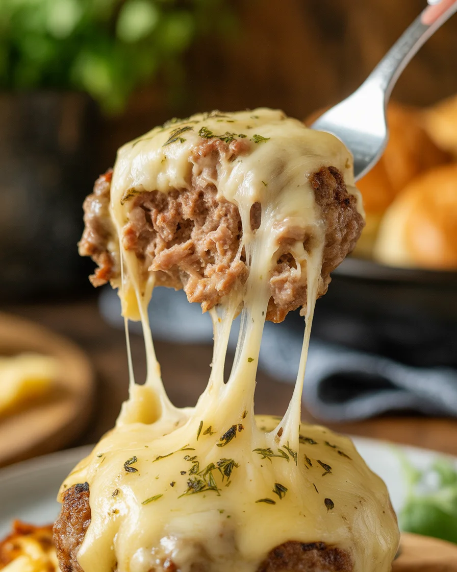 Mouthwatering Garlic Parmesan Cheeseburger Bombs to Try Tonight