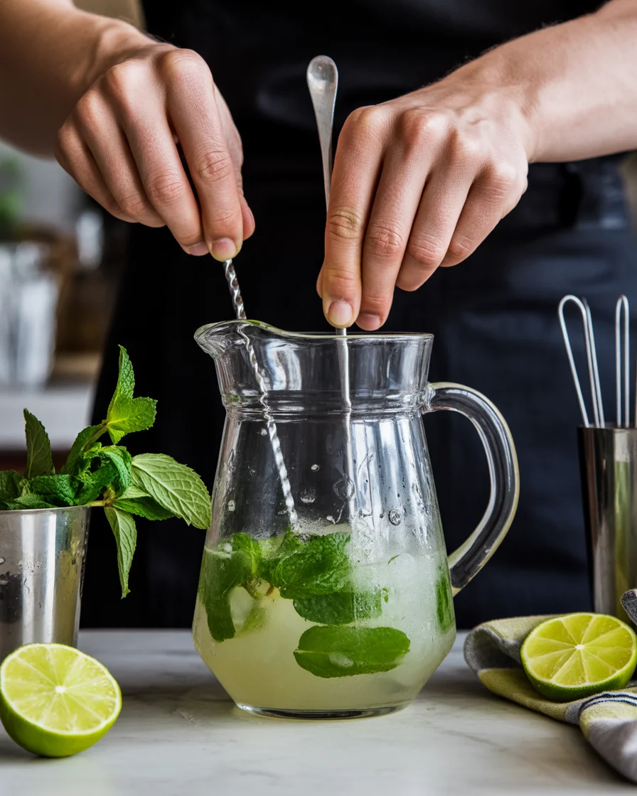 Refreshing Coconut Milk Mojito for a Tropical Escape