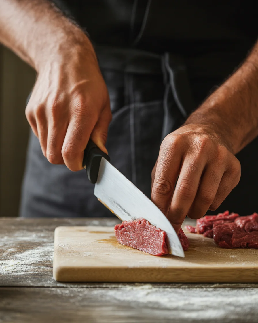 beef pizza topping