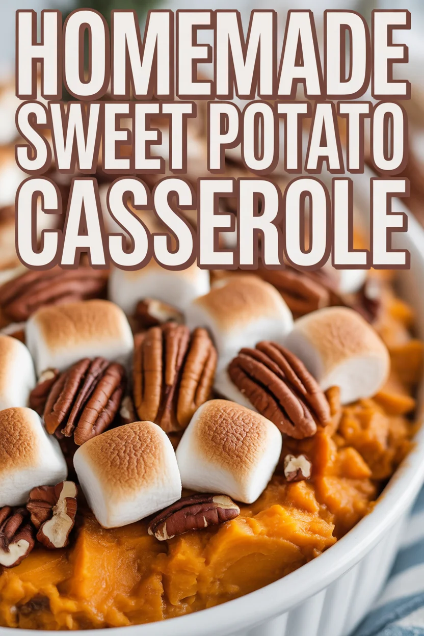 Homemade Sweet Potato Casserole