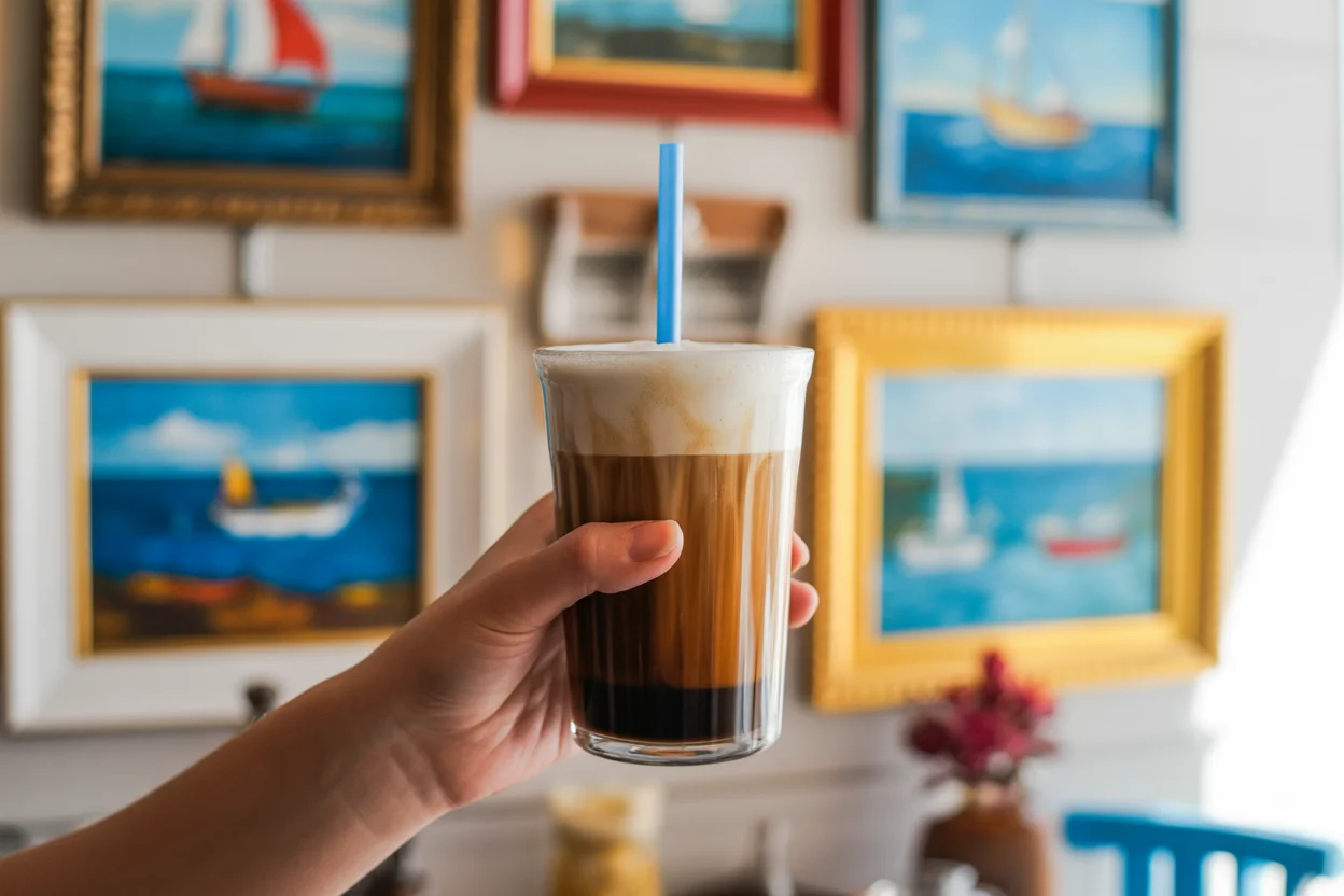 Fluffy Seagull Latte