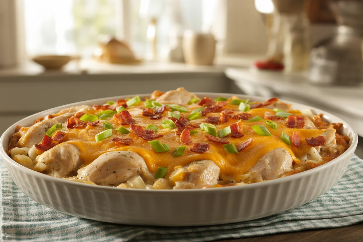Easy Keto Chicken Casserole (Low Carb American Comfort Food)