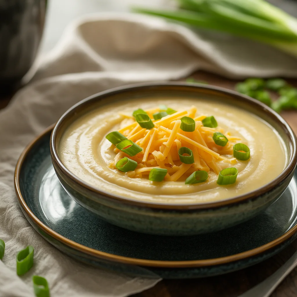 How to Make 4 Ingredient Potato Soup
