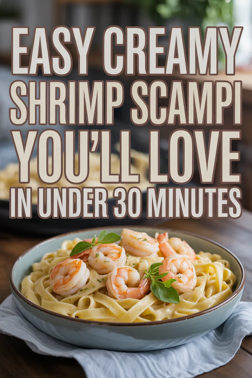 Easy Creamy Shrimp Scampi You’ll Love in Under 30 Minutes