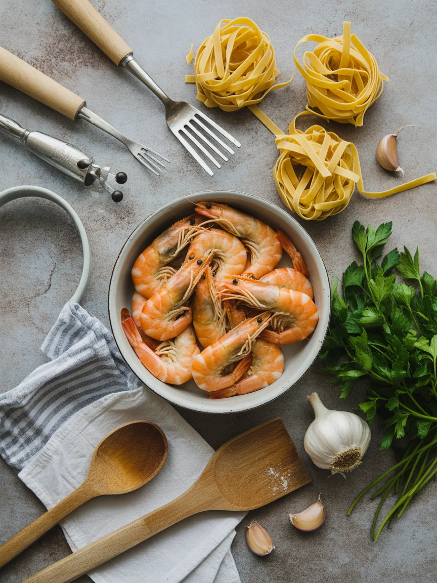 Creamy Shrimp Scampi