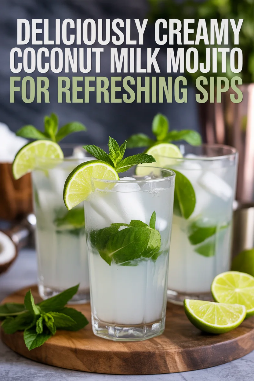 Coconut Milk Mojito