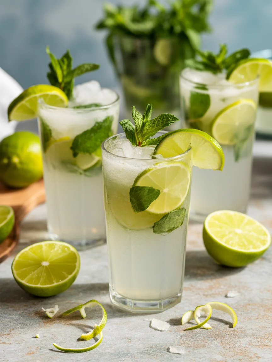 Deliciously Creamy Coconut Milk Mojito for Refreshing Sips