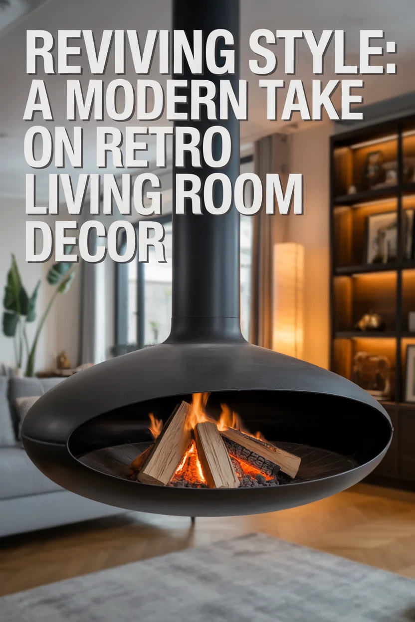Reviving Style: A Modern Take on Retro Living Room Decor