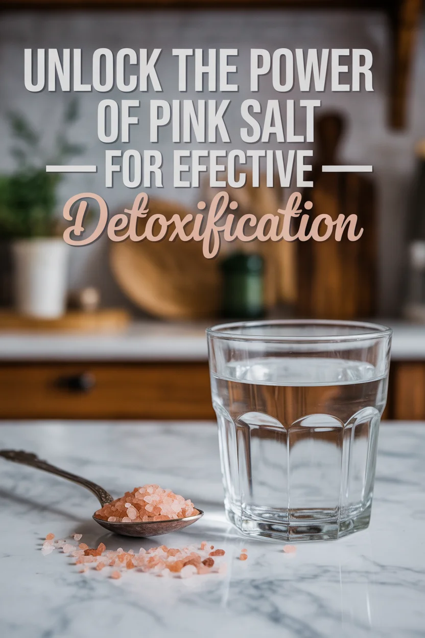 Pink Salt and Detoxification