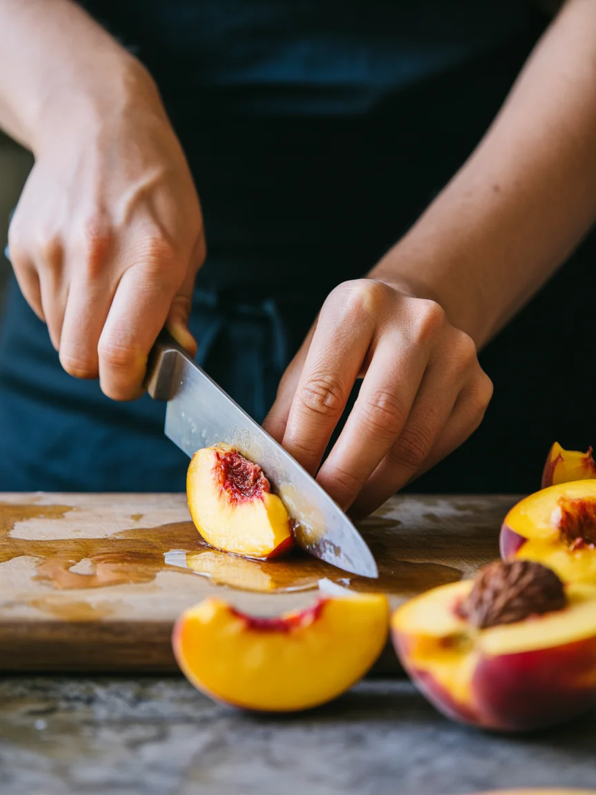 Peaches and Cream Pie