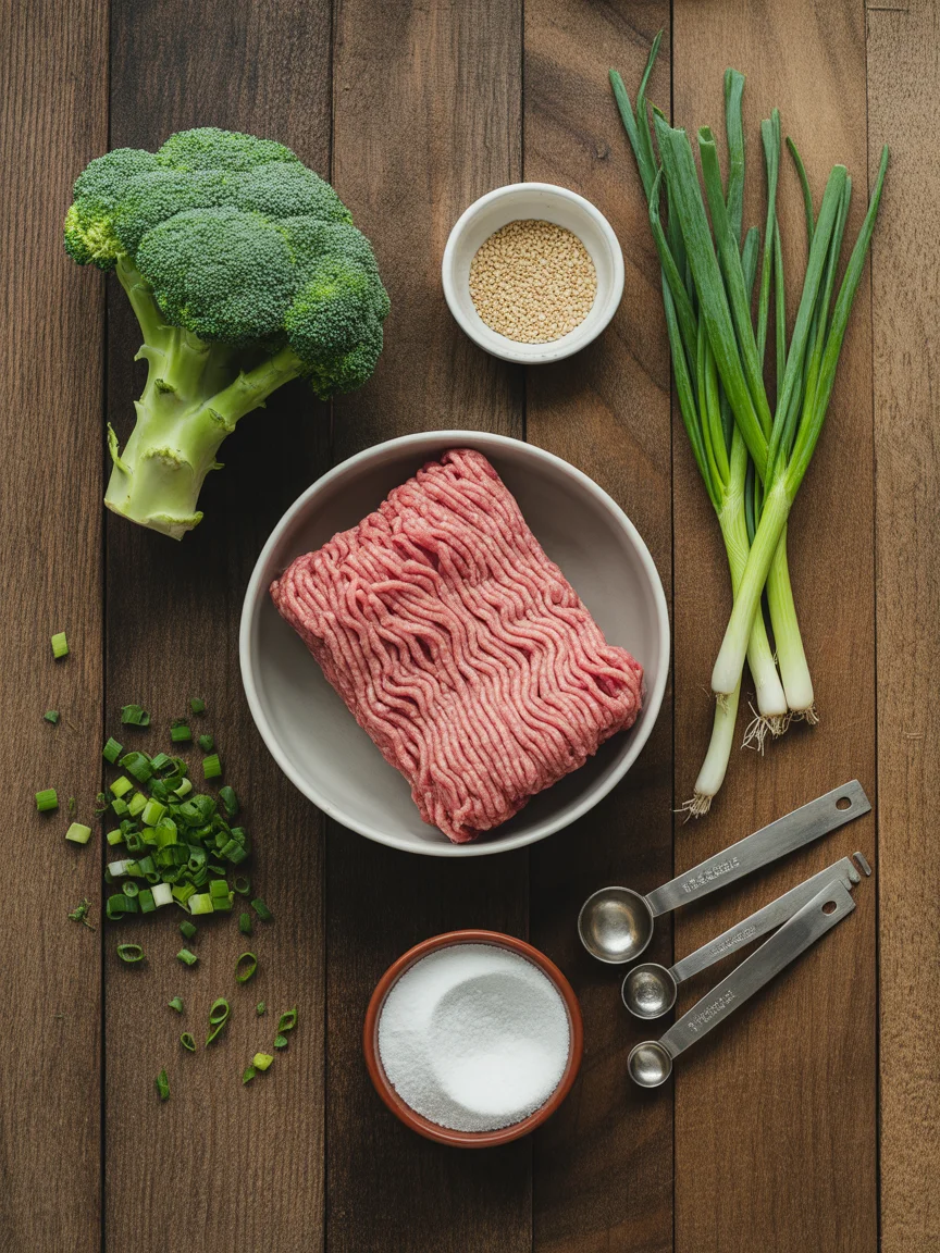 Ground Beef And Broccoli