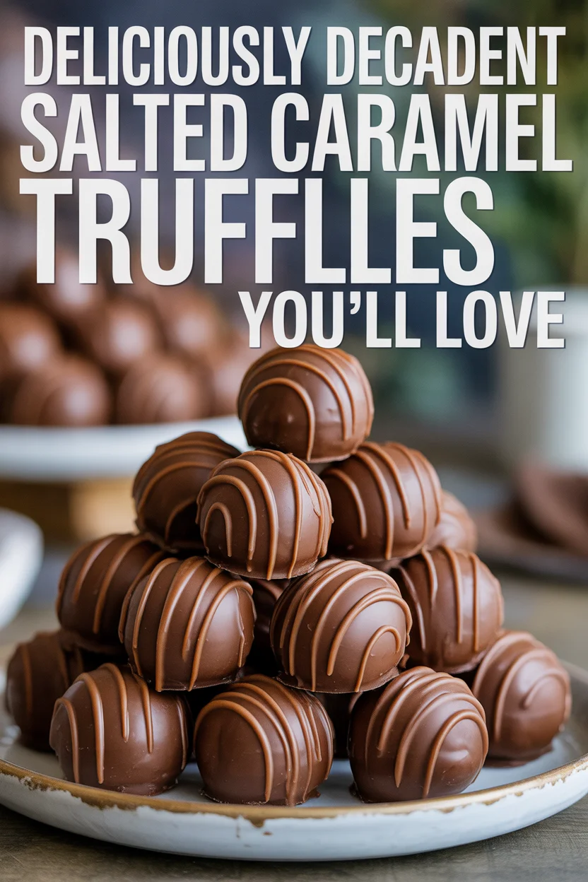 Salted Caramel Truffles