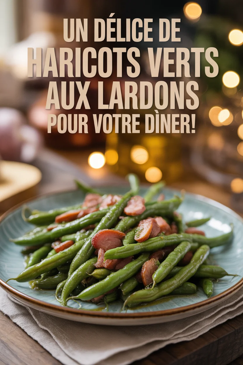 Haricots verts aux lardons